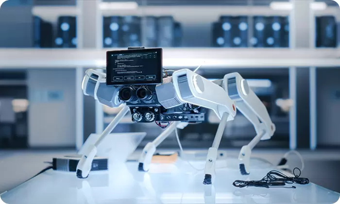 Robot quadrup&egrave;de